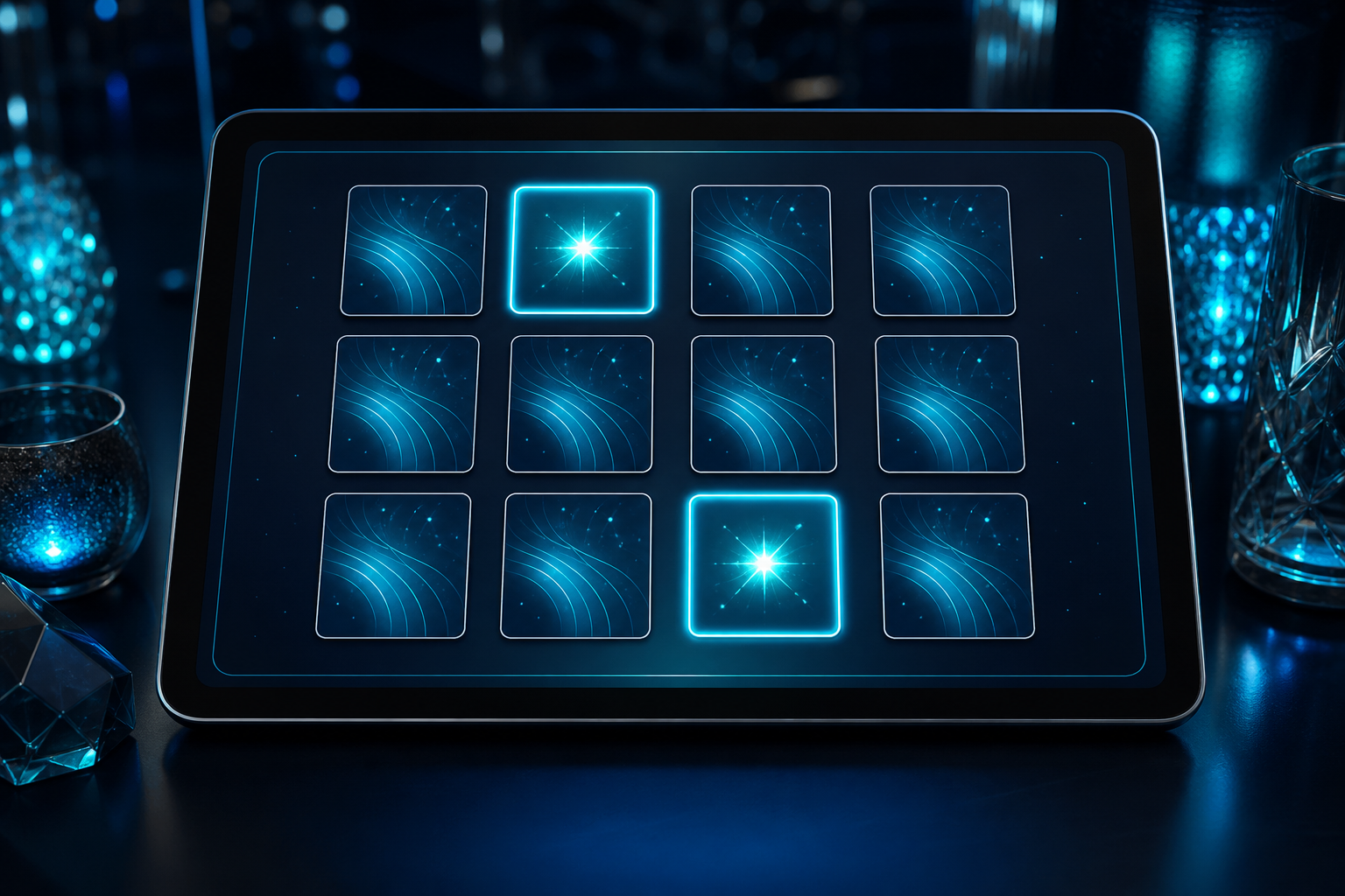Jogo da memória digital para eventos