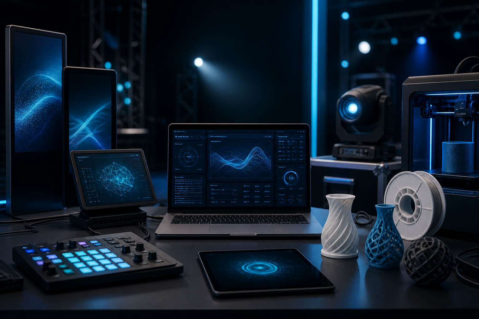 Tecnologia, sistemas, eventos e impressão 3D da Connectiva Tech